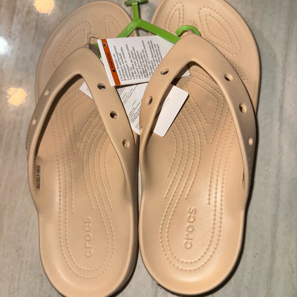 CROCS Light Tan Sandals